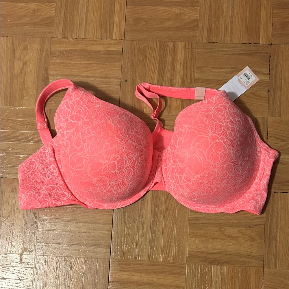 Cacique Pink Lace Bra